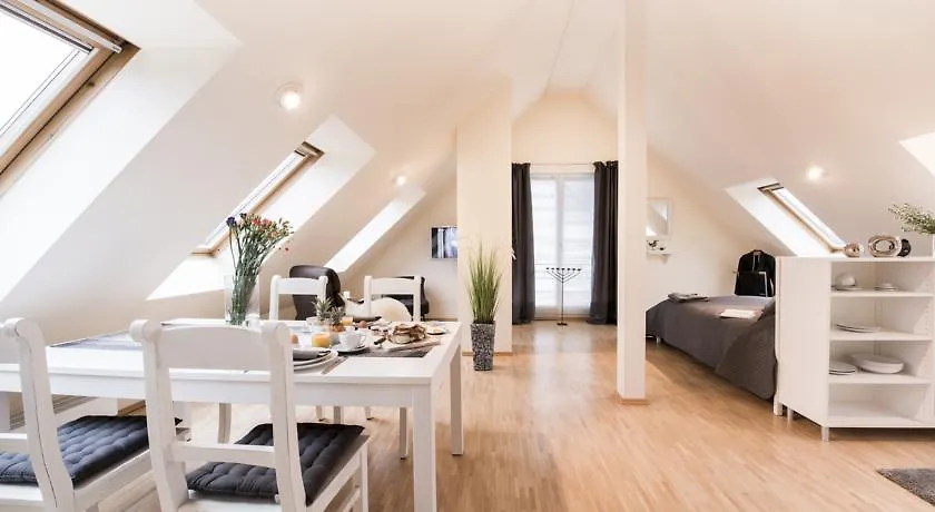 Апарт-отель Parkside Apartment House Дюссельдорф